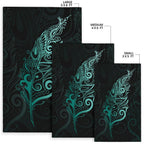light-silver-fern-area-rug-turquoise