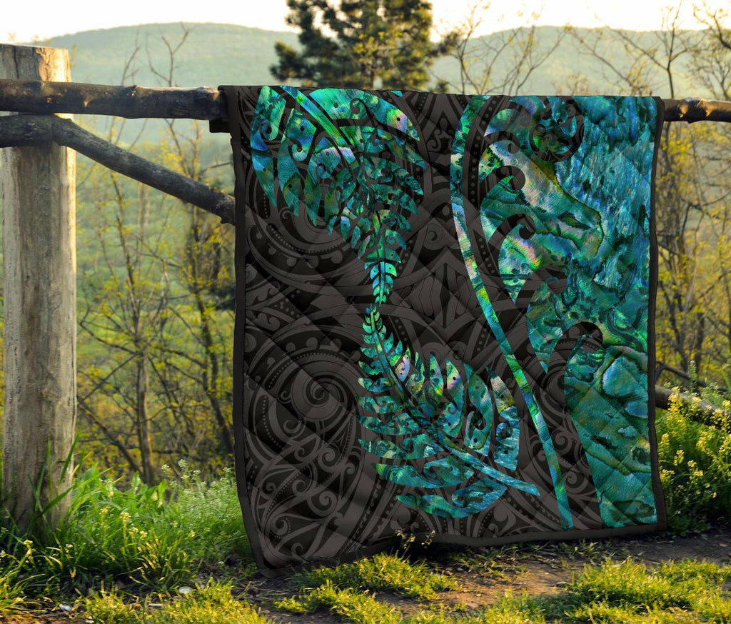 aotearoa-maori-premium-quilt-silver-fern-koru-vibes