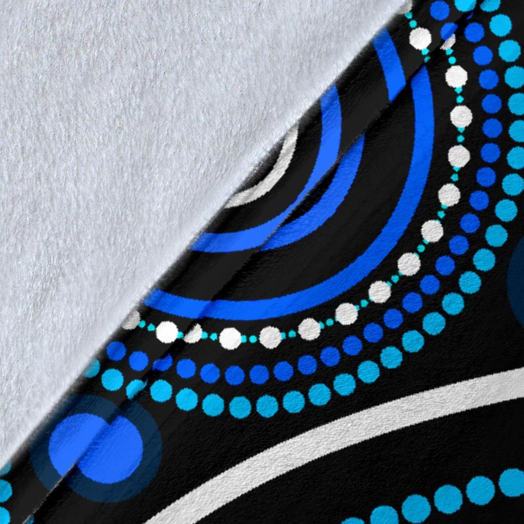 aboriginal-premium-blanket-dolphin-and-aboriginal-dot-patterns