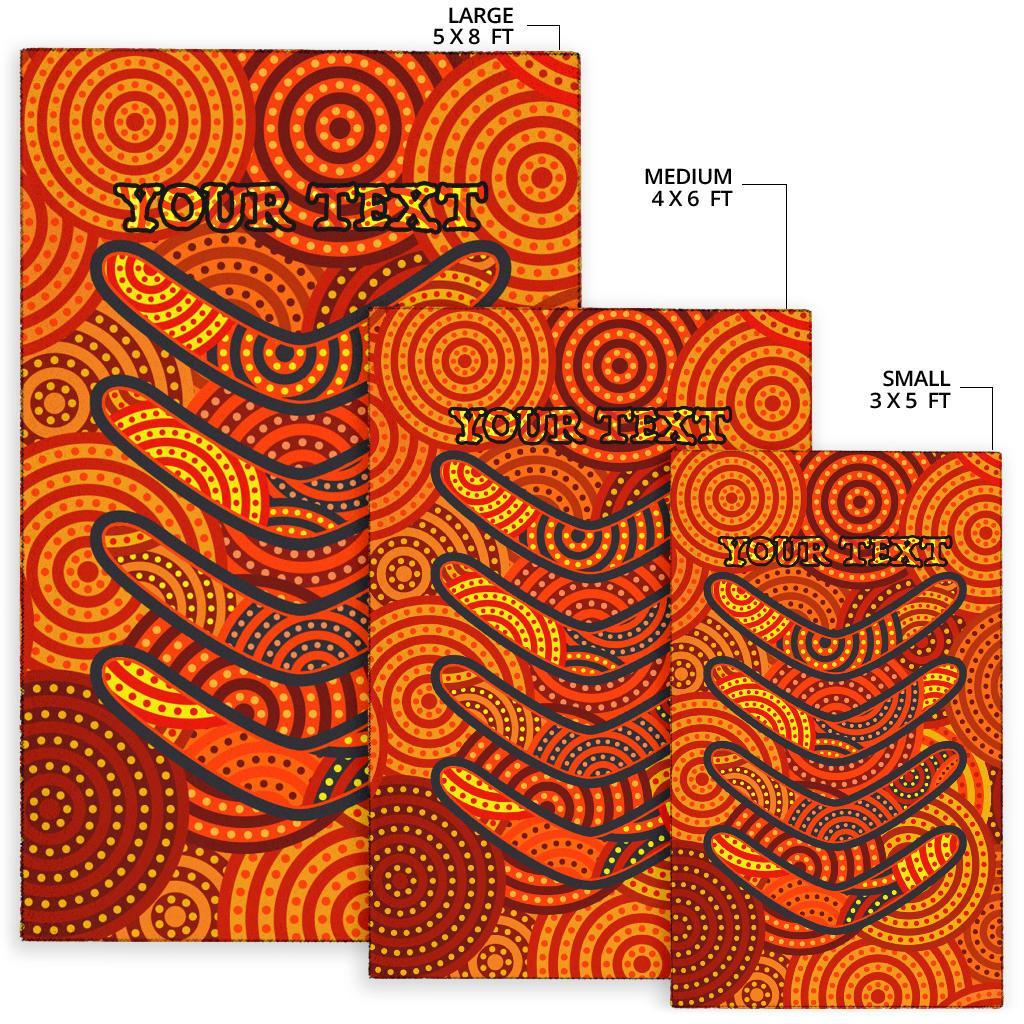 aboriginal-personalised-area-rug-aboriginal-boomerangs-and-dot-circle