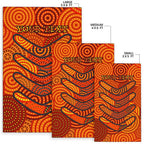 aboriginal-personalised-area-rug-aboriginal-boomerangs-and-dot-circle