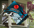 sharks-flag-cronulla-anzac-day