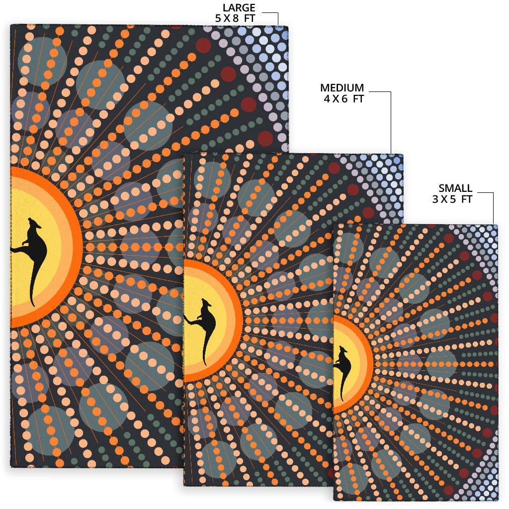 area-rug-aboriginal-dot-painting-rug-kangaroo-ver04