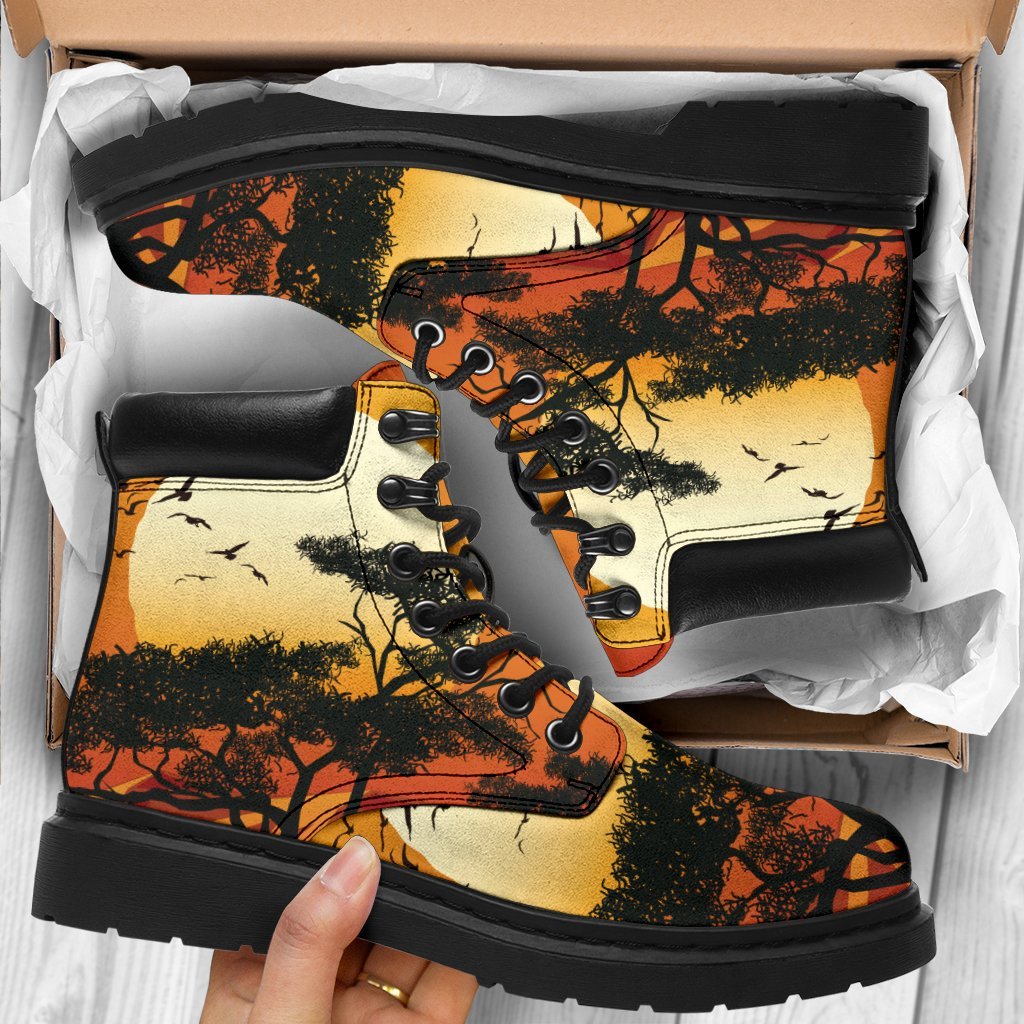 all-season-boots-sunset-and-tree-in-australia