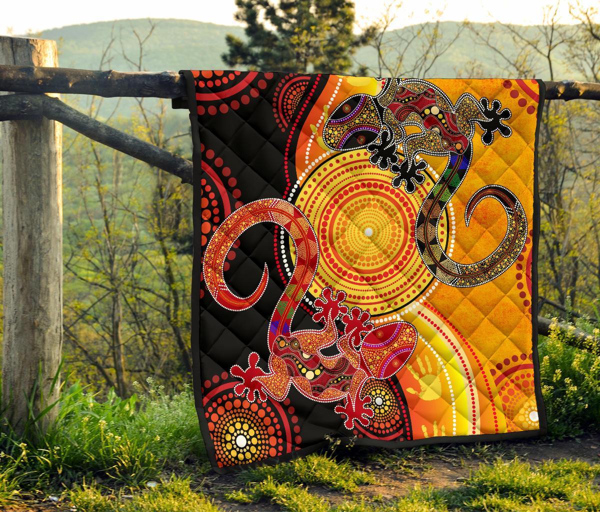 aboriginal-premium-quilt-couple-aboriginal-lizards