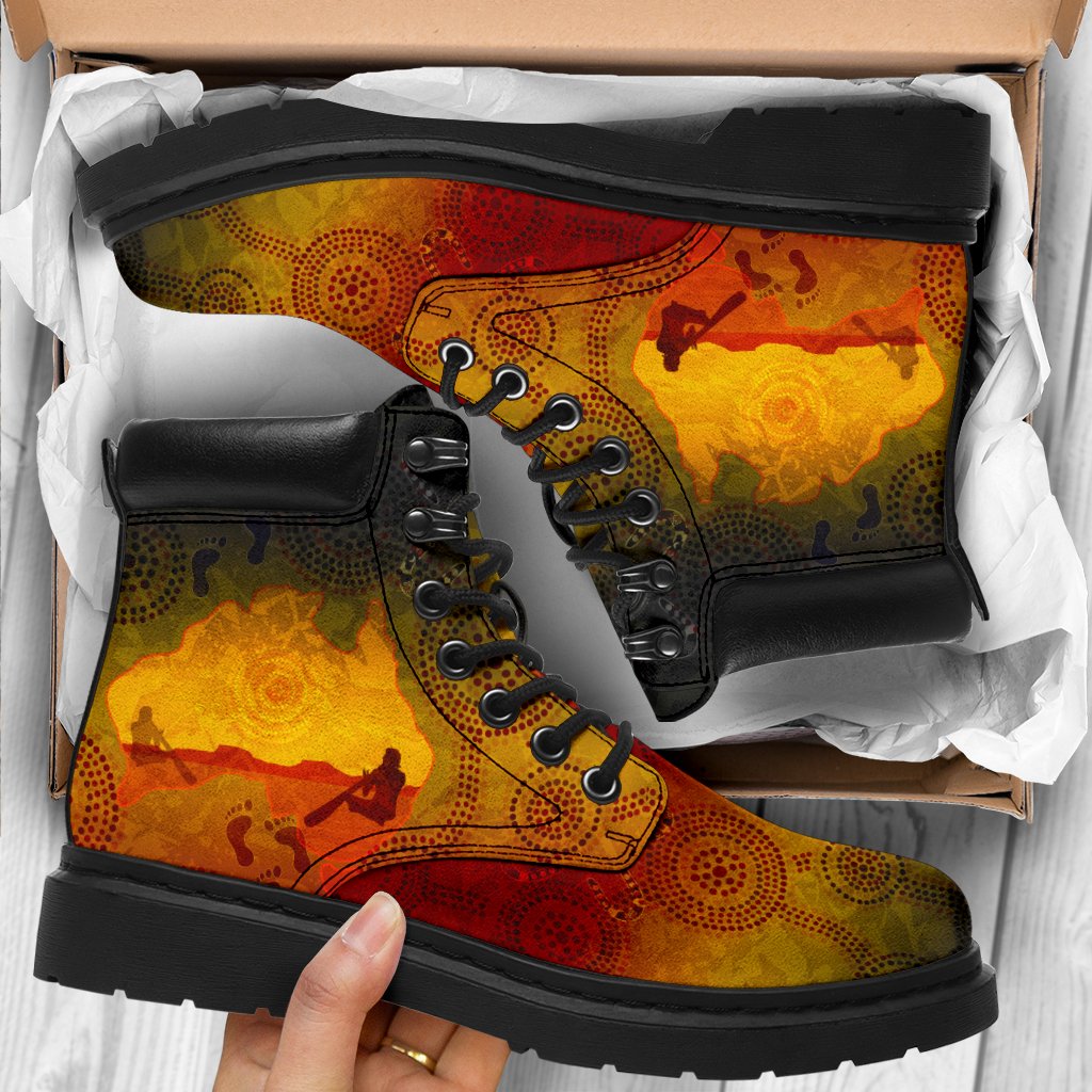 aboriginal-all-season-boots-australian-map-with-indigenous-color