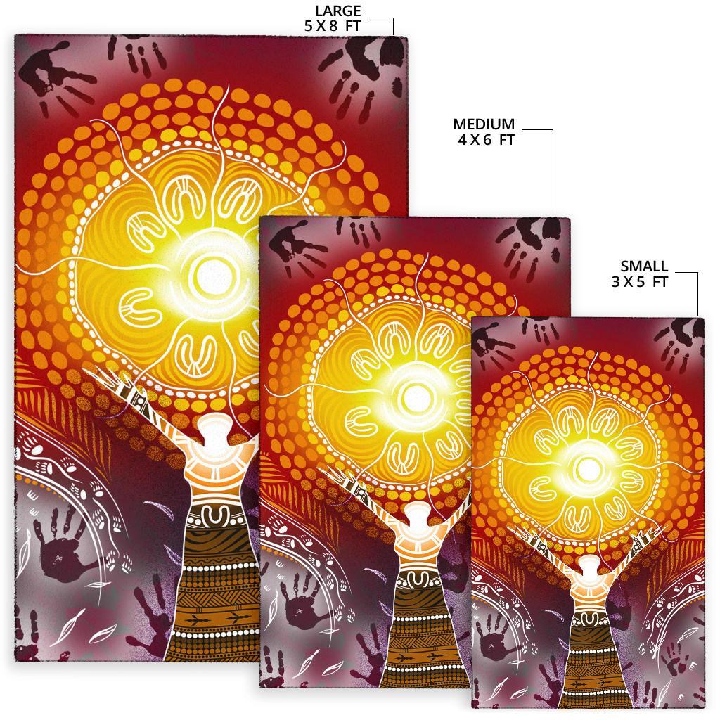 area-rug-australian-aboriginal-naidoc-week-because-of-her-we-can