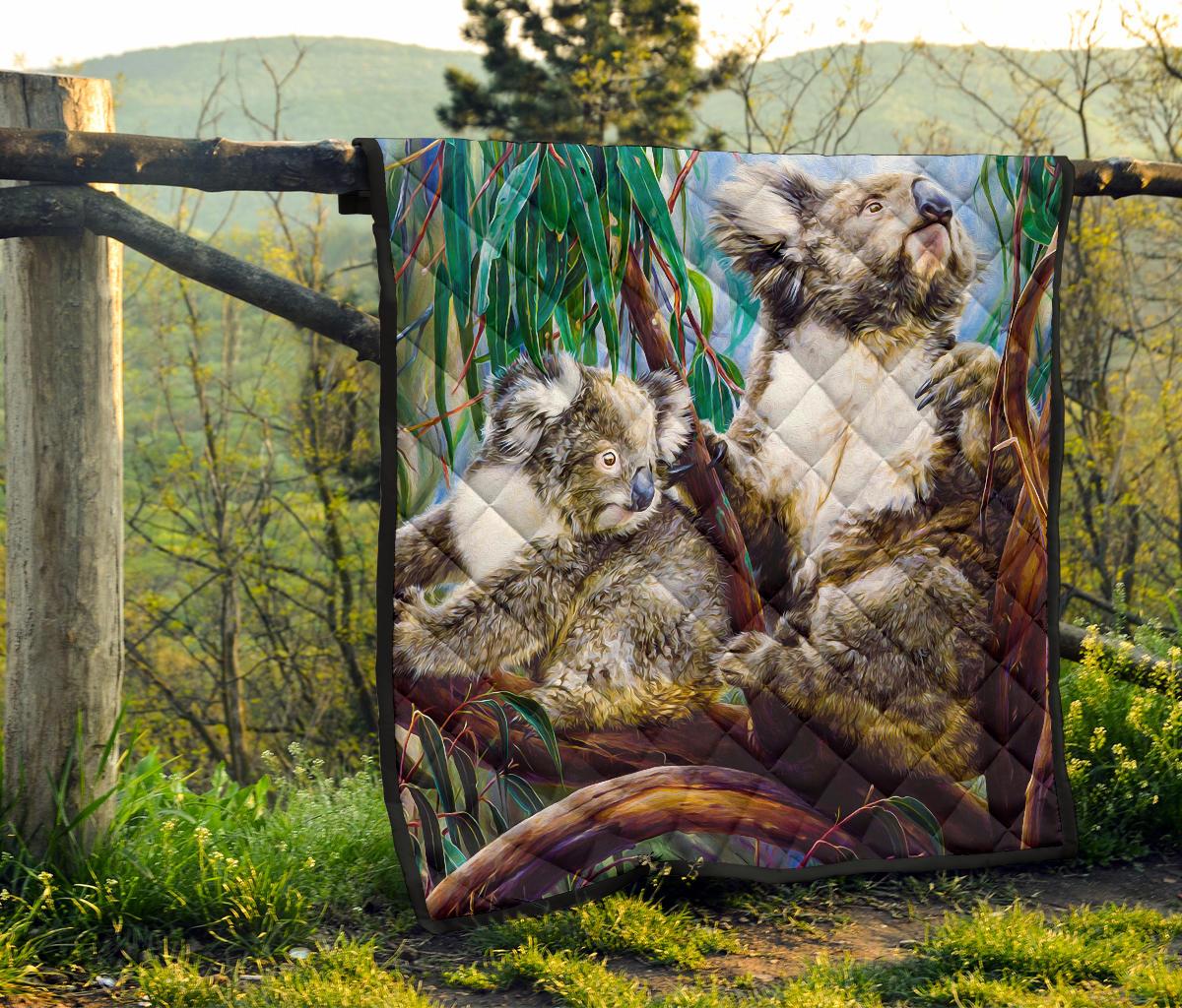 premium-quilt-koala-and-joey-quilt-3d-art