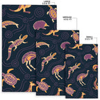 area-rug-indigenous-animals-patterns