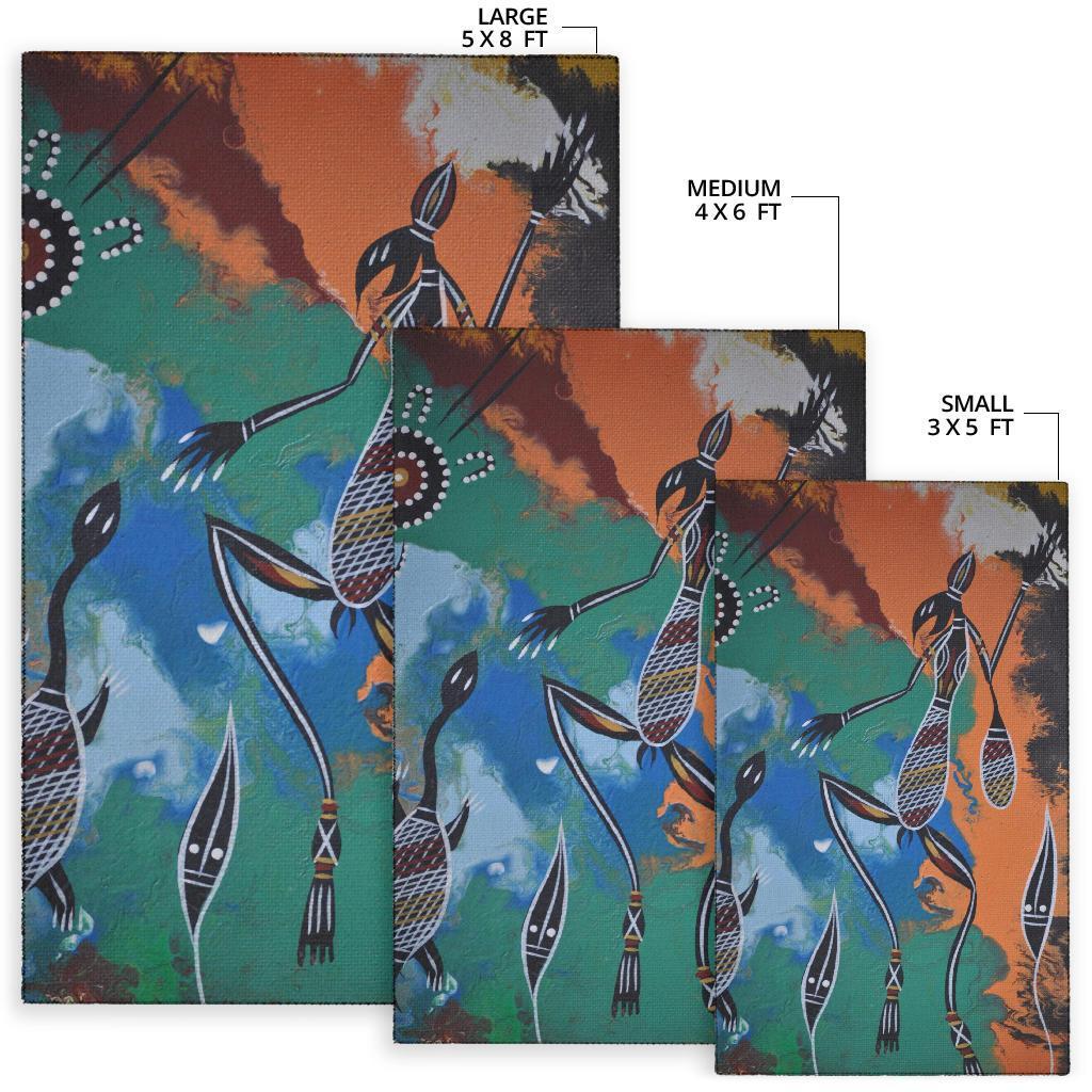 area-rug-aboriginal-dot-art-painting-style