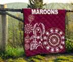 queensland-premium-quilt-maroons-simple-indigenous