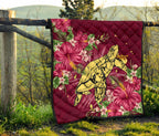 new-zealand-premium-quilt-turtle-polynesian-hibiscus