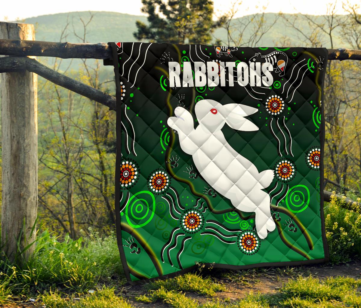 rabbitohs-premium-quilt-simple-indigenous