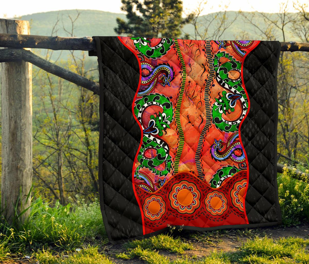 aboriginal-premium-quilt-aussie-indigenous-patterns-orange