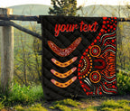aboriginal-personalised-premium-quilt-aboriginal-boomerangs-with-dot-painting-pattern