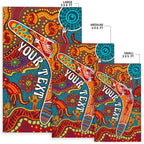 aboriginal-personalised-area-rug-indigenous-boomerang