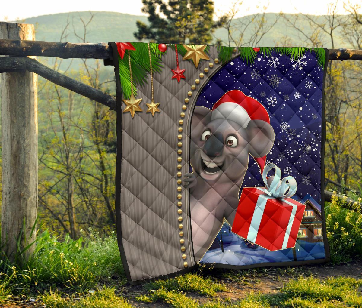 christmas-premium-quilt-fun-koala-christmas