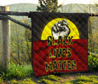 premium-quilt-aboriginal-black-lives-matter-sun-dot-painting