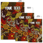 custom-aboriginal-area-rug-kangaroo-and-lizard-dot-painting-art