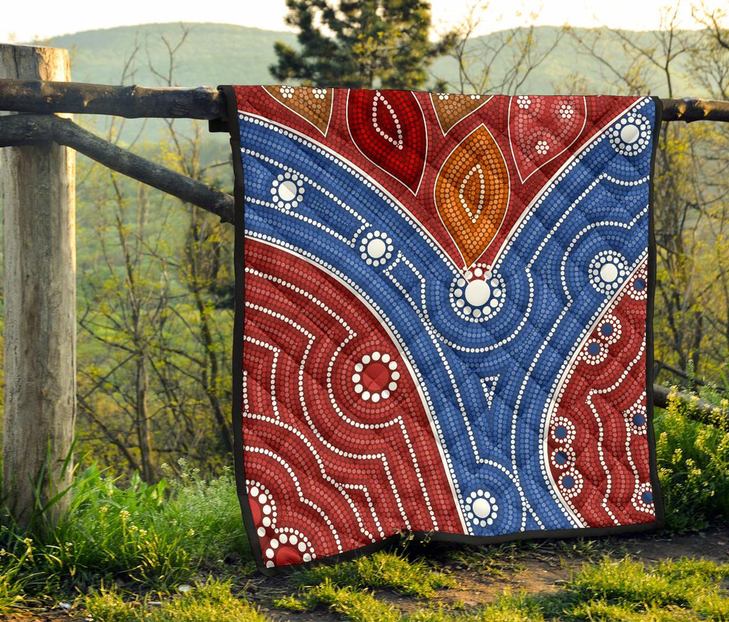 aboriginal-premium-quilt-australia-aboriginal-river