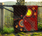 aboriginal-premium-quilt-australia-flag-dot-painting-art