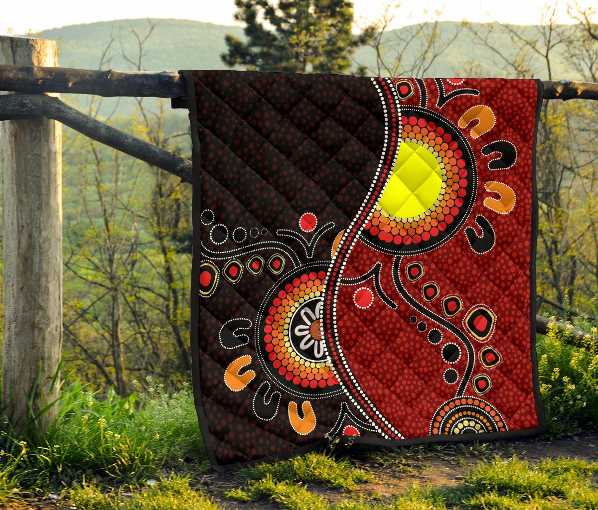 aboriginal-premium-quilt-australia-flag-dot-painting-art