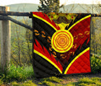 aboriginal-premium-quilt-indigenous-flag-with-footprint-hand-art