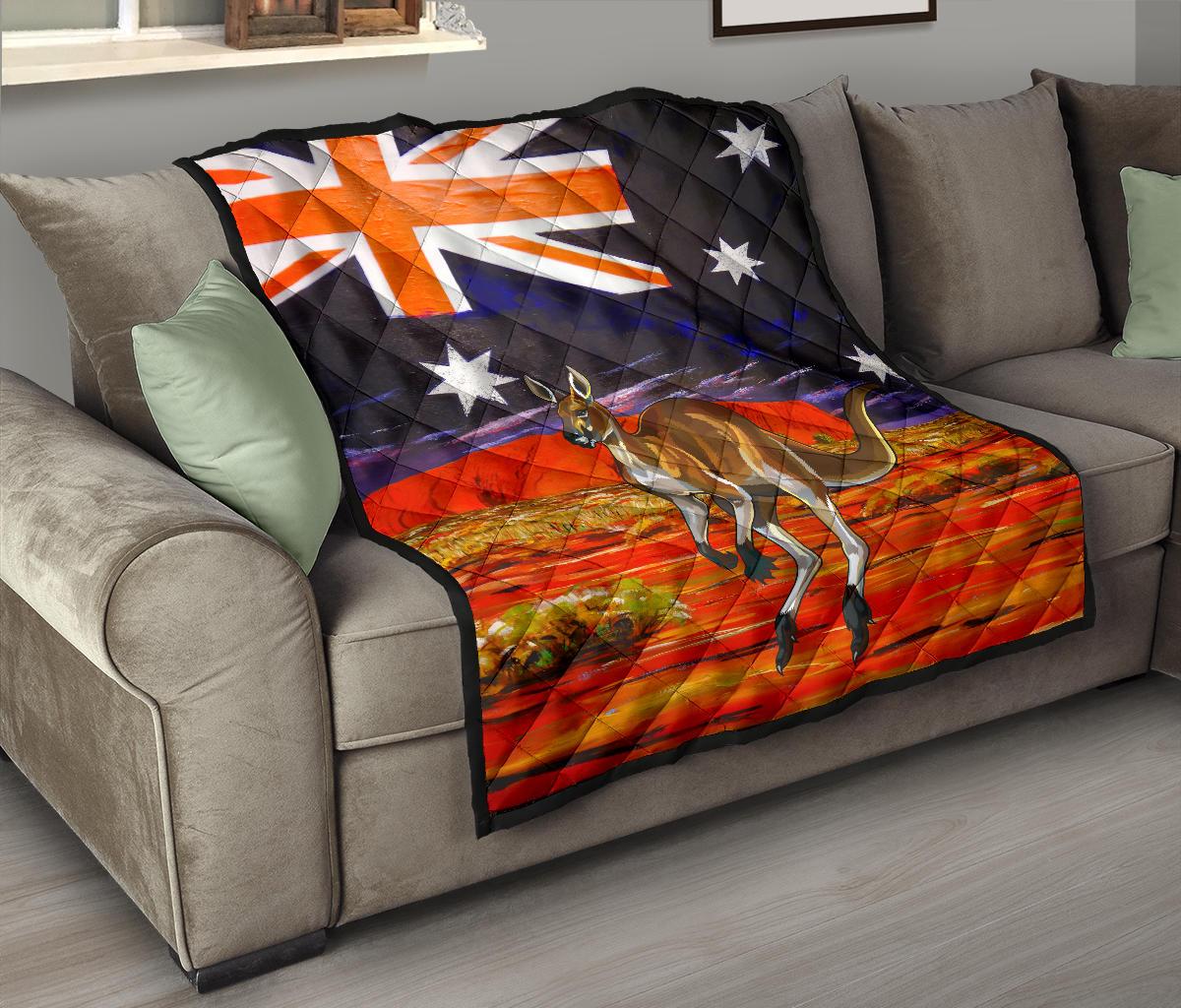 premium-quilts-kangaroo-quilts-aus-flag-uluru-landscape-art