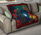dreaming-tui-with-flowers-quilt