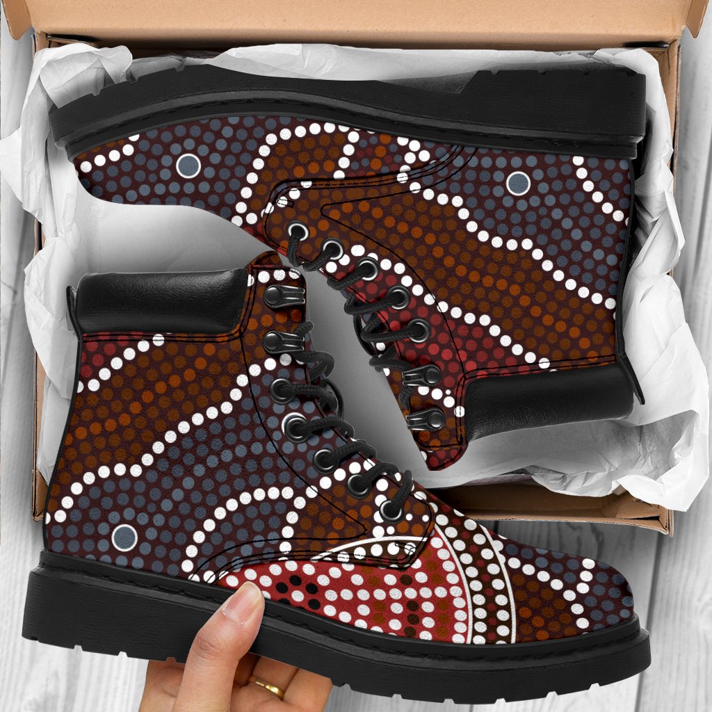 aboriginal-boots-circle-dot-painting-all-season-ver03