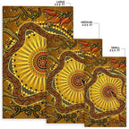 area-rug-australian-aboriginal-snake-rainbow-serpent