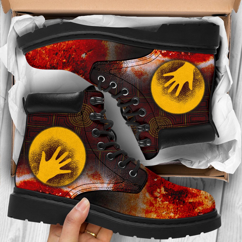 aboriginal-all-season-boots-indigenous-flag-hand-art