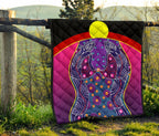 premium-quilt-aboriginal-sublimation-dot-pattern-style-violet