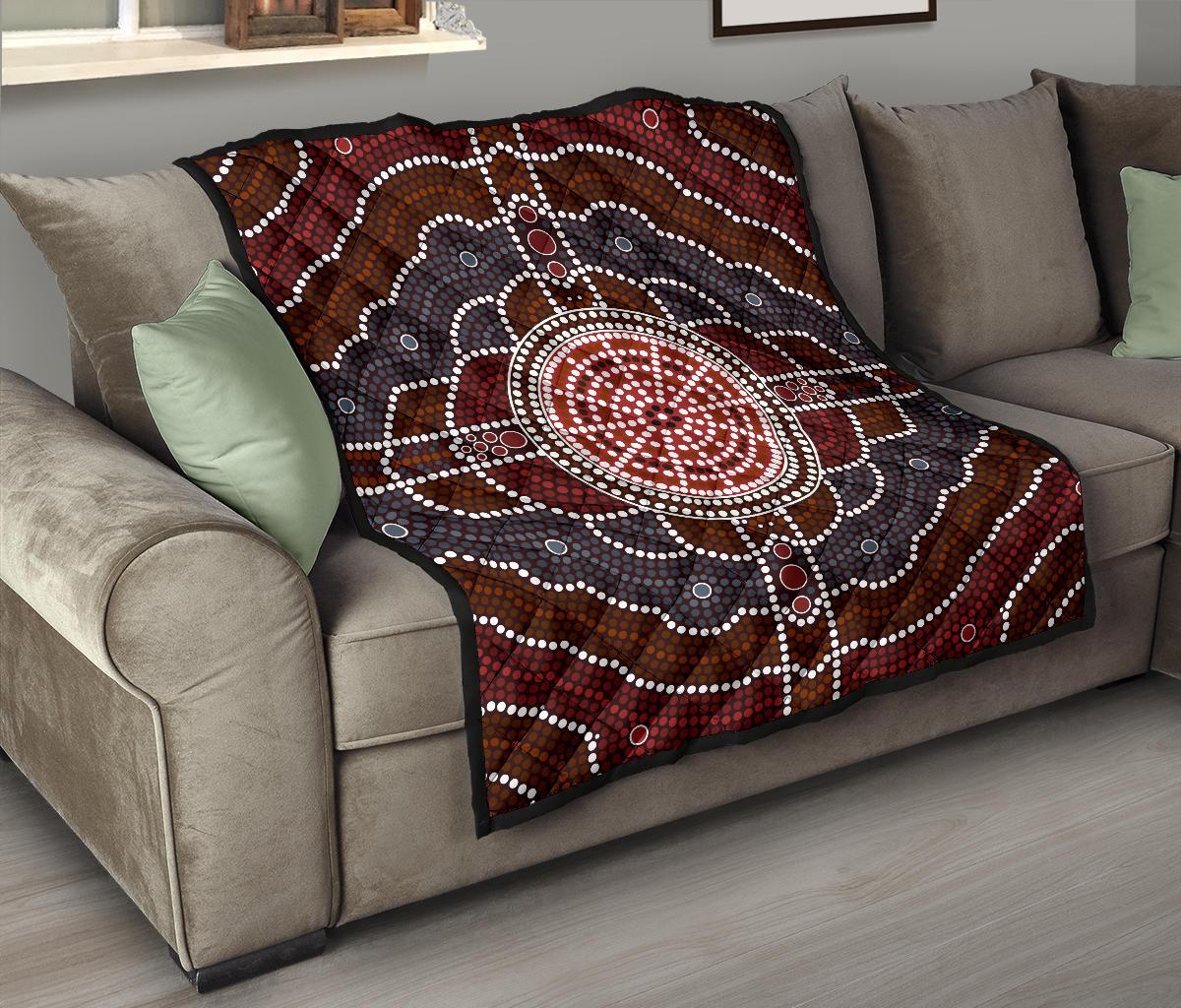 premium-quilts-aboriginal-dot-painting-quilts-ver03