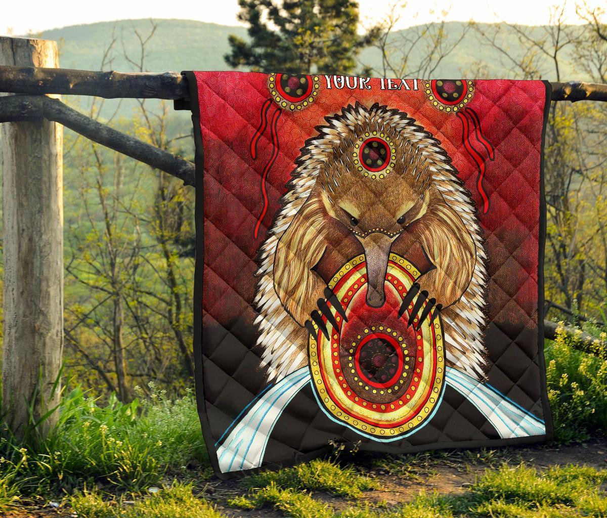 custom-premium-quilt-australian-echidna