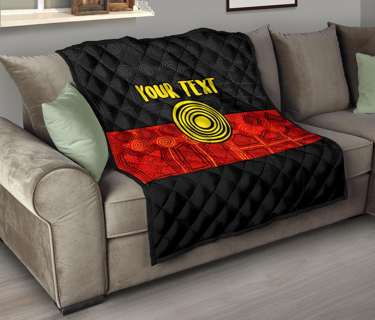 personalised-aboriginal-premium-quilt-aussie-indigenous-flag