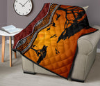 premium-quilts-kangaroo-coverlets-aboriginal-dot-painting-sunset