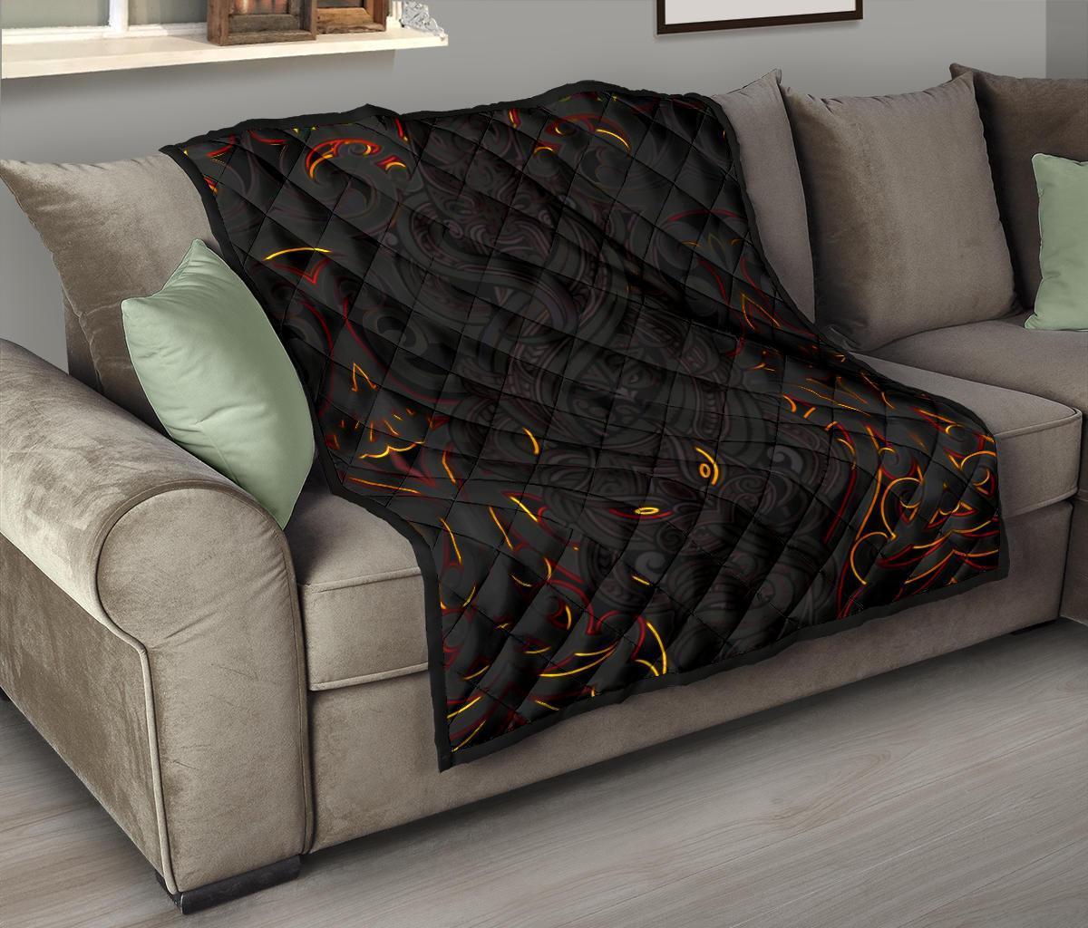 new-zealand-premium-quilt-maori-gods-tumatauenga-god-of-war-black