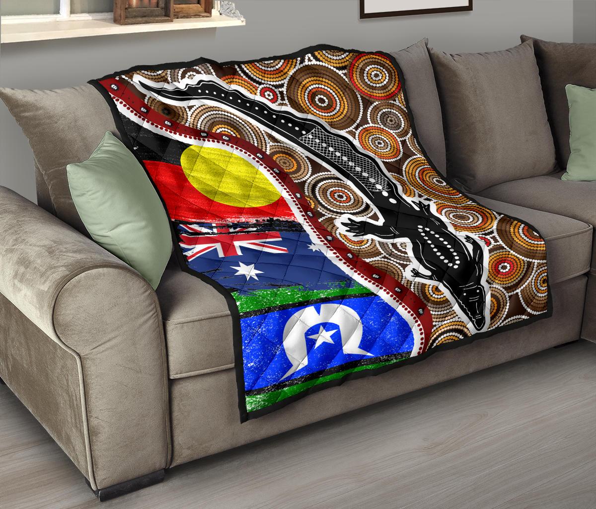 1saustralia-premium-quilt-australian-aboriginal-crocodile-with-naidoc-flags
