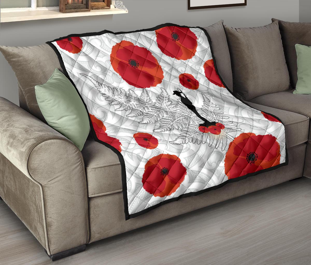 anzac-maori-premium-quilt-silver-fern-lest-for-get