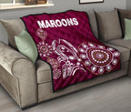queensland-premium-quilt-maroons-simple-indigenous