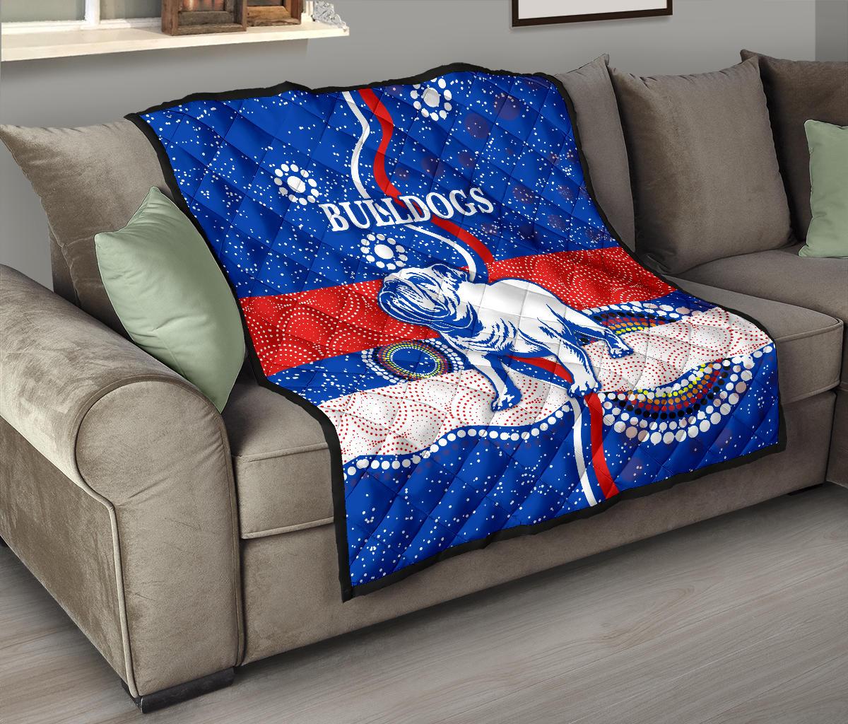 western-premium-quilt-bulldogs-unique-indigenous