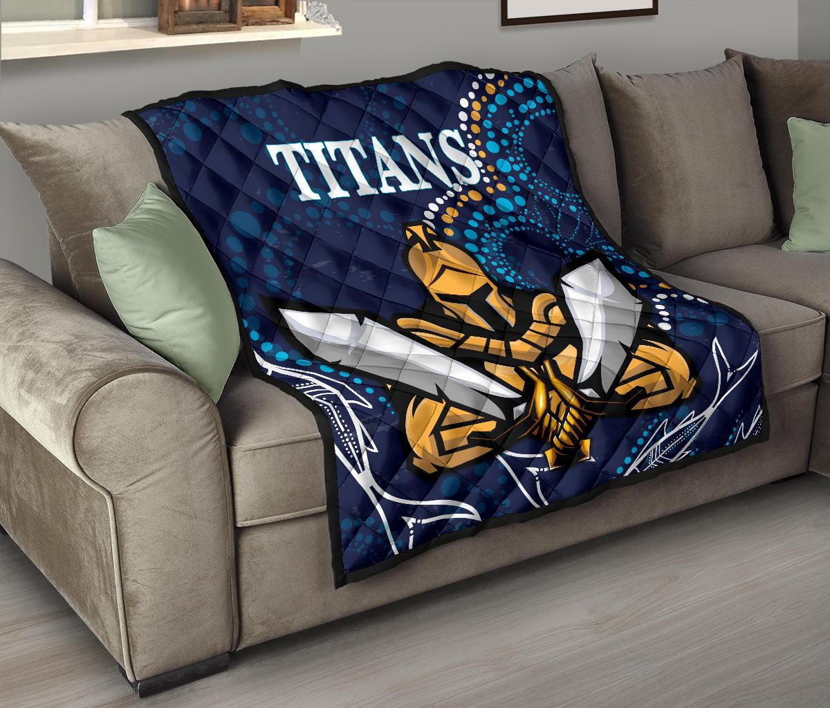 gold-coast-premium-quilt-titans-gladiator-indigenous