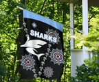 cronulla-flag-sharks-simple-indigenous-black