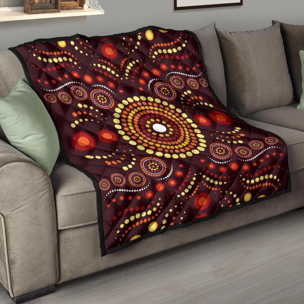 aboriginal-premium-quilt-indegenous-dot-painting-art