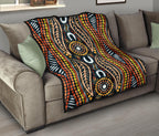 aboriginal-premium-quilt-indigenous-dot-painting