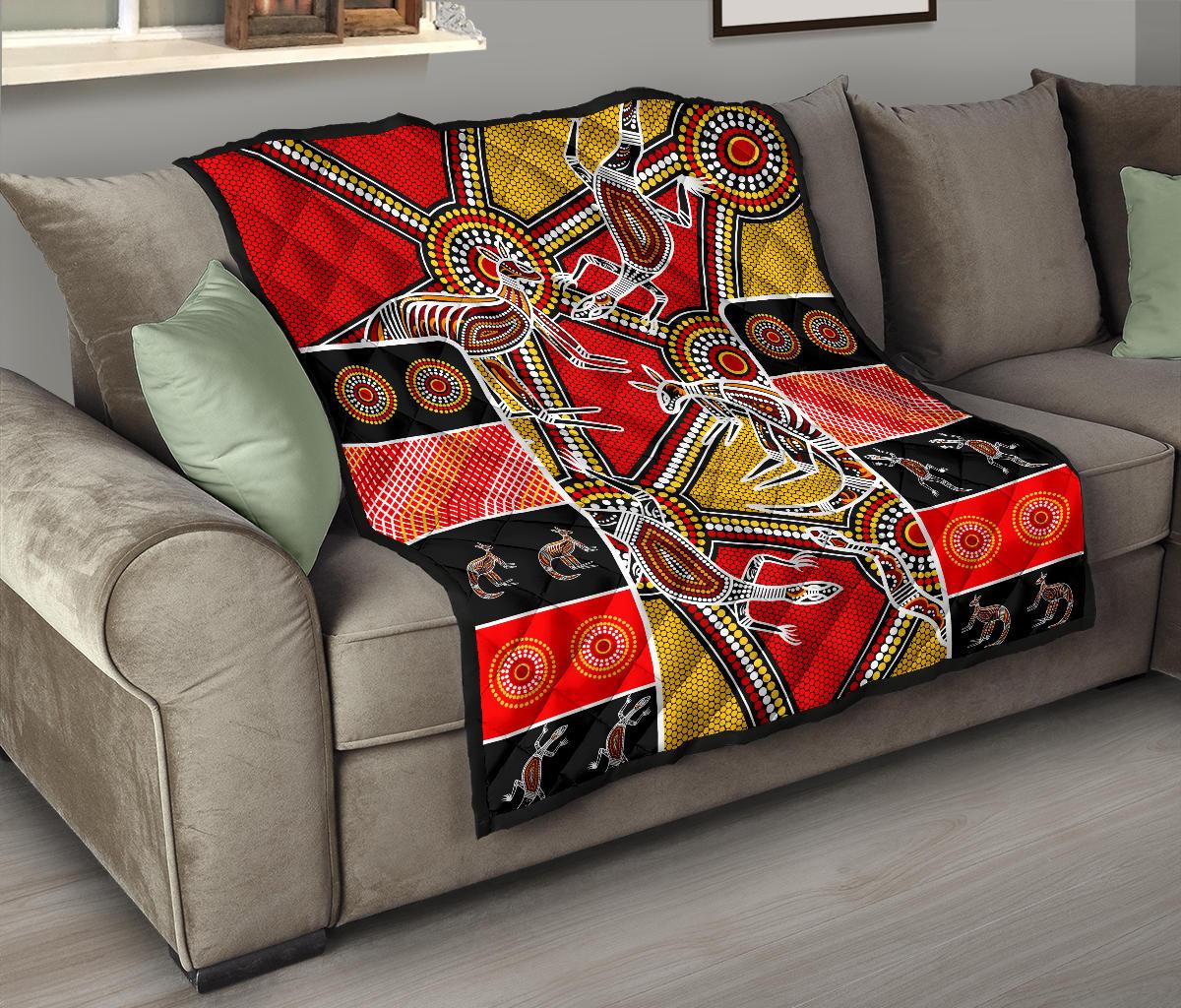 aboriginal-premium-quilt-kangaroo-dot-painting-patterns