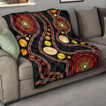 aboriginal-premium-quilt-australia-flower-aboriginal-art