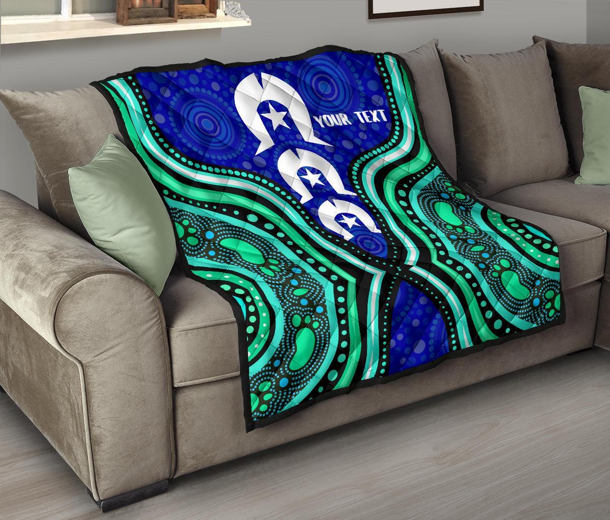 torres-strait-personalised-premium-quilt-torres-strait-symbol-and-aboriginal-patterns