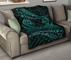 aotearoa-premium-quilt-turquoise-maori-manaia-with-silver-fern